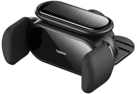 Baseus SUGP010001 Car mount steel cannon pro solar electric phone holder fits from 5.4 to 6.7 inch, black () kép