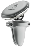 Baseus SUGX-A0S Magnetic air vent univerzális mágneses autós telefon tartó - ezüst kép