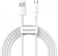 Baseus TZCAMZJ-02 Usb kábel 1,5 m usb a micro-usb b fehér kép