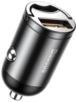 Baseus VCHX-A0G Car charger tiny star mini quick charge, u+um 12/24v, 30w gray () kép