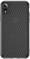 Baseus WIAPIPH61-BV01 Bv 2. generációs szilikon telefonvédő (fonott minta) fekete kép