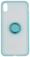 Baseus WIAPIPH61-YD03 Iphone xr 6.1  szilikon telefonvédő asztali tartó, mágneses, világoskék kép