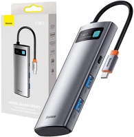 Baseus WKWG020113 Hub 7-port 100w usb-c dokkoló szürke kép