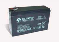 B.b. battery HR6-12 12v 6ah highrate zárt gondozás mentes agm akkumulátor kép