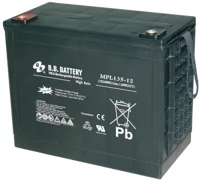 B.b. battery MPL135-12 12v 135ah highrate longlife zárt gondozás mentes agm akkumulátor (_i3) kép