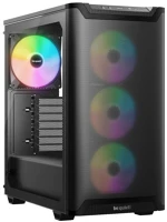 Be quiet! 501 LX Pure base 501 lx tempered glass black kép