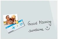 Be!board B1200 Mágneses üvegtábla, 60x40 cm, fehér kép