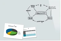Be!board B1300 Mágneses üvegtábla, 90x60 cm, fehér kép