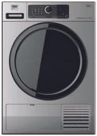Beko AWZ 9HPS/PRO BP Awz 9hps/pro bp félprofesszionális hőszivattyús szárítógép 9kg szürke kép