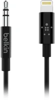 Belkin AV10172BT03-BLK 3.5 mm audio cable with lightning connector black kép