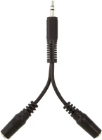 Belkin CFL-AUD05 Y audio 3.5 mm jack - 2xrca fekete kép