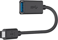 Belkin F2CU036BTBLK Usb 3.0 usb-c - usb-a adapter - fekete kép
