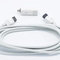Belkin F3N420YW2M-APL Firewire 9-pin kábel 9/4-pin adapterrel 2m fehér kép