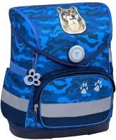 Belmil AAB581 Iskolatáska ergonómiai, fiús, compact, 405-41/ag, alpha wolf kép