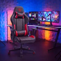Bemada BMD1124RD titanforce gamer szék párnával - fekete/piros - 122 x 65 x 53 cm kép