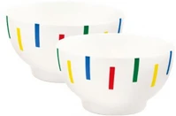 Benetton BE-0859 2 db reggeliző tál, rainbow collection 500 ml kép