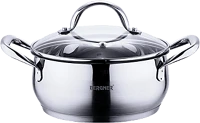 Bergner BG-6565 Lábas fedővel 28cm kép