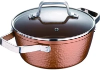 Bergner BG-34523-BK-KF Bg-34523-bk-kf lábas fedővel 20cm kép