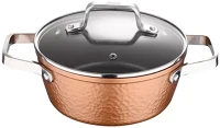 Bergner BG-34524-BK-KF Bg-34524-bk-kf lábas fedővel 24cm kép