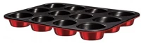 Berlinger haus BH/7866 Burgundi 12 csészés muffin sütőforma kép
