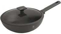 Berlinger haus BH/8124 Antracit collection 28 cm wok serpenyő fedővel kép