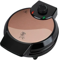 Berlinger haus BH/9450 Rózsaarany- fekete virág alakú gofrisütő kép