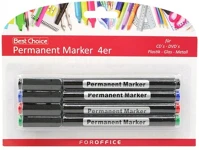 Best choice 52254 4 db-os vegyes színes permanent marker kép