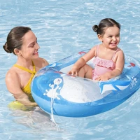 Bestway 56401 Felfújható csónak - 102 x 69 cm - kék, delfines () kép