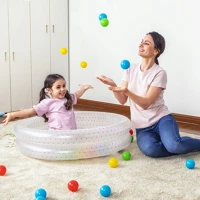 Bestway 56414 Felfújható kerti medence - 50 db műanyag labdával - 91 x 20 cm () kép