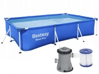 Bestway DA00125 Merevfalú medence - pvc - 300 x 201 x 66 cm () kép