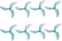 Betafpv 6936572283340 Gemfan 45mm three-blade propellers blue | drone propellers | 8 pcs kép