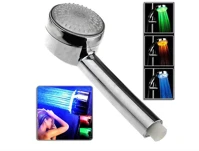 Bewello A0060 Többszínű világítású led zuhanyfej  színváló rgb led zuhanyfej kép