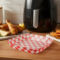 Bewello BW1030A Air fryer sütőpapír - olaj nélküli sütőhöz - kockás, négyzet - 20 kép