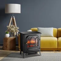 Bewello BW2021B Elektromos kandalló - hősugárzó + led - 42,5 x 25,3 x 55,1 cm () kép