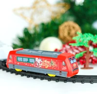 Bewello BW2044 Karácsonyi kisvasút - zenél, világít - elemes kép