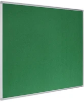 Bi-office FA0344790 aluminium keretes 90x60 cm tűzhető textil zöld felülettel kép