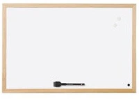 Bi-office MM01001010 Mágnestábla  fakeretes 30x40 cm kép