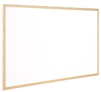 Bi-office MP03001010 Fehértábla  fakeretes 40x60 cm törölhető kép