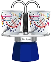 Bialetti 1407/NP 1407/np mini express kandinsky kotyogós kávéfőző szett kép