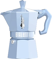 Bialetti 9061 9061 moka exclusive 3 adagos kotyogós kávéfőző, kék kép