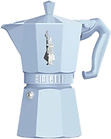 Bialetti 9062 9062 moka exclusive 6 adagos kotyogós kávéfőző, kék kép