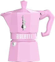Bialetti 9063 9063 moka exclusive 3 adagos kotyogós kávéfőző, rózsaszín kép
