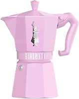 Bialetti 9064 9064 moka exclusive 6 adagos kotyogós kávéfőző, rózsaszín kép
