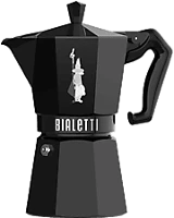 Bialetti 9066 9066 moka exclusive 6 adagos kotyogós kávéfőző, fekete kép