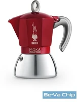 Bialetti 6946 Moka  induction 6 adagos piros kotyogós kávéfőző kép
