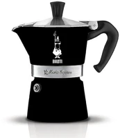 Bialetti 4952 0004952 moka express kotyogós kávéfőző, fekete, 3 adag kép