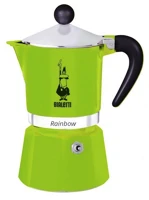 Bialetti 4973 Rainbow 6 személyes kotyogós kávéfőző zöld (4973) kép