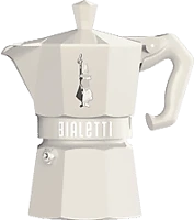 Bialetti 9059 9059 moka exclusive 3 adagos kotyogós kávéfőző, krém kép