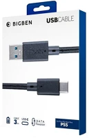 Bigben 2807138 3m ps5 usb kábel kép