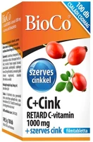 Bioco 14.01654 Vitamin  c + cink retard 100 darab kép